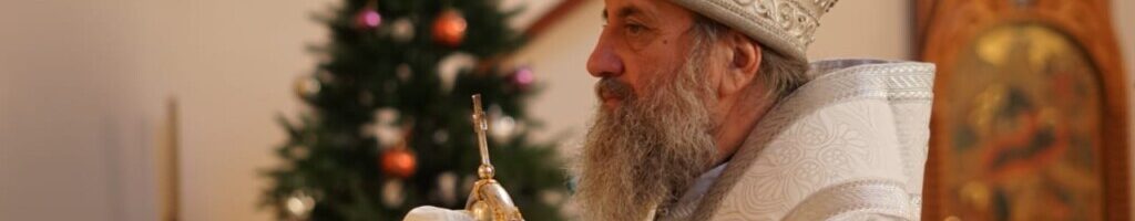 В Рождественский сочельник архиепископ Серафим совершил Литургию