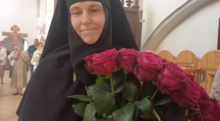 День тезоименитства и годовщина пострига настоятельницы обители